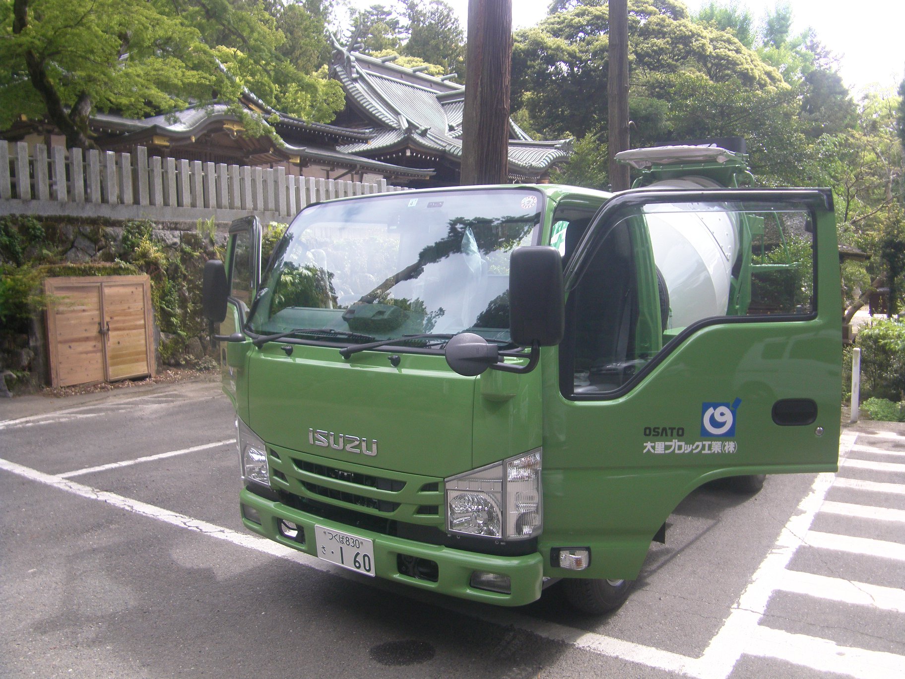 ３ｔミキサー車納車